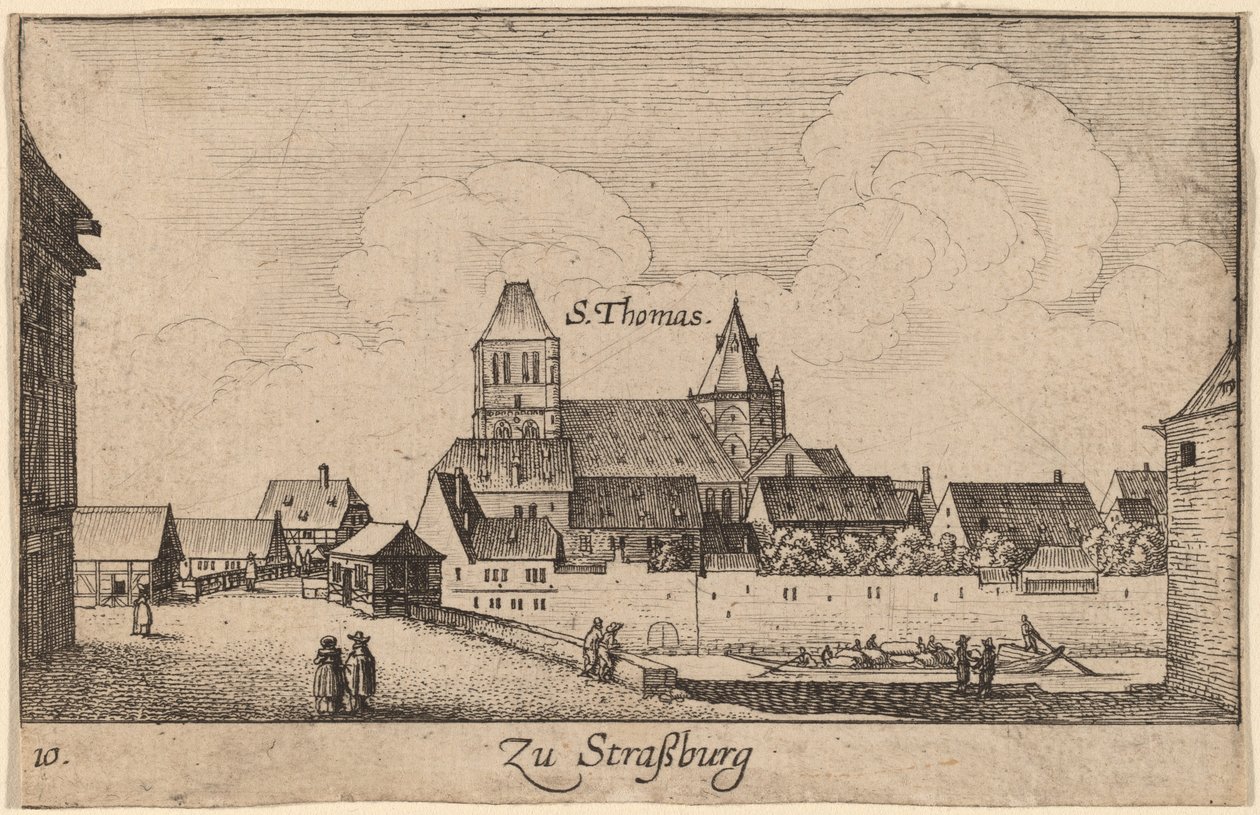स्ट्रासबर्ग द्वारा Wenceslaus Hollar