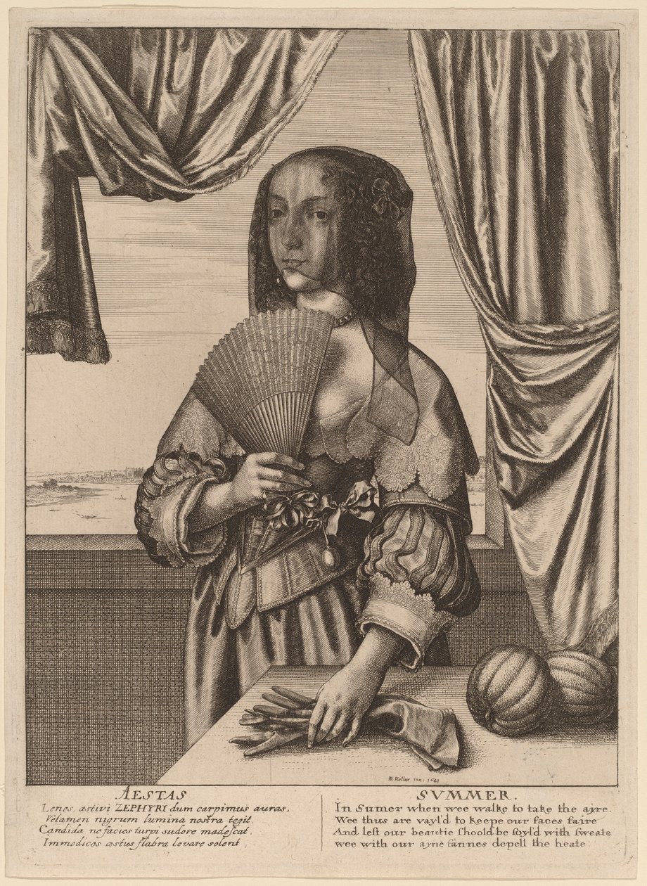 गर्मी द्वारा Wenceslaus Hollar