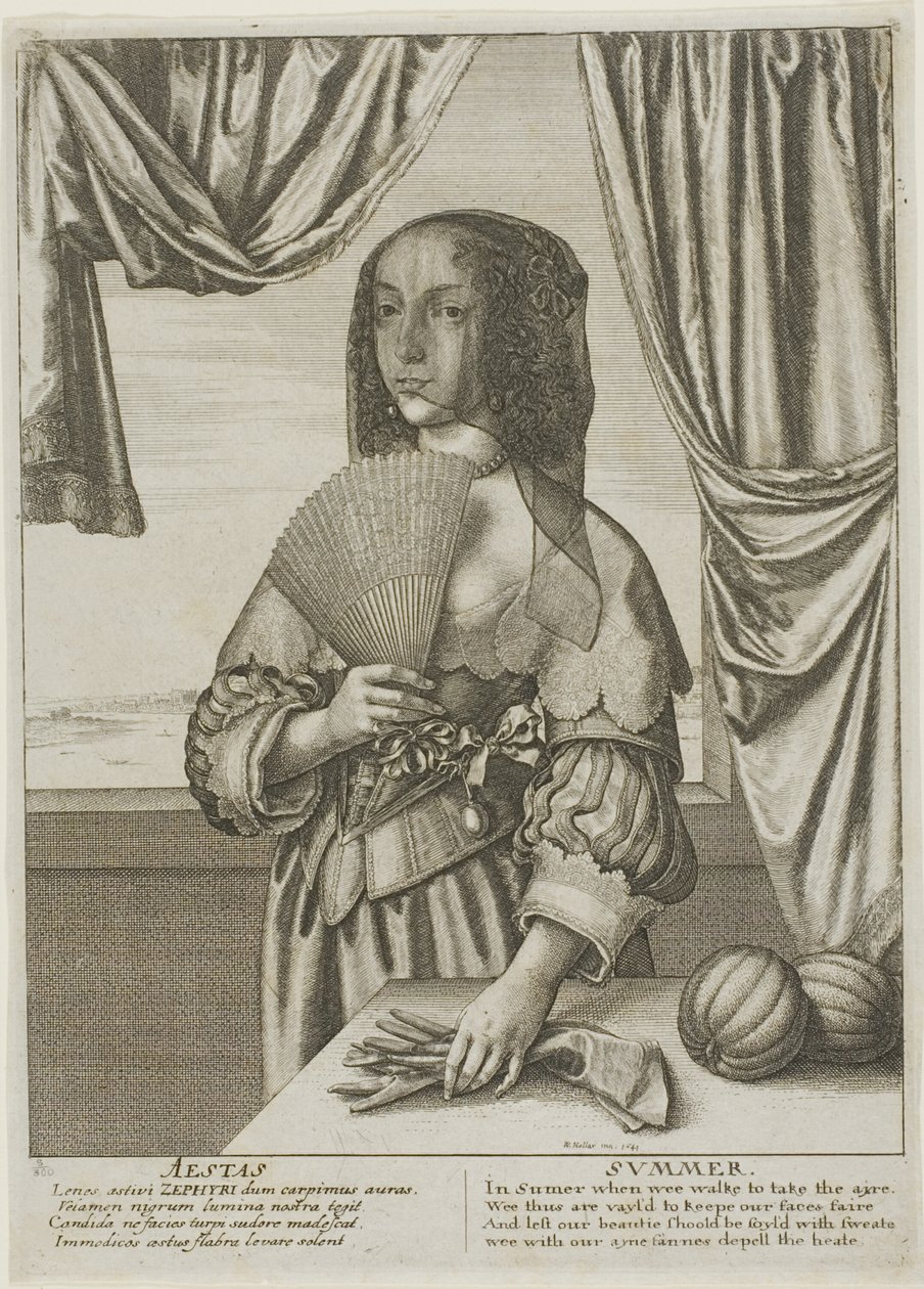 गर्मी द्वारा Wenceslaus Hollar