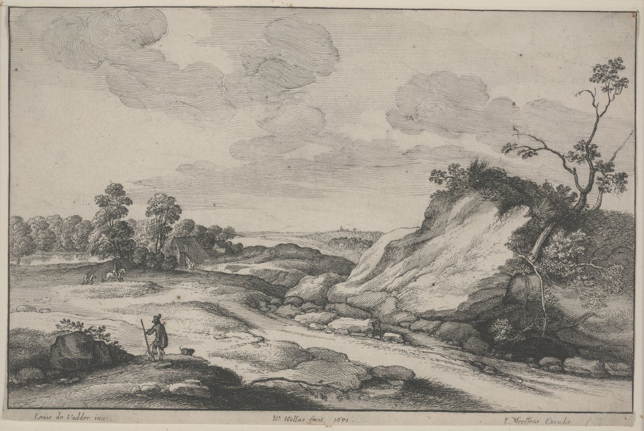 शिकारी द्वारा Wenceslaus Hollar