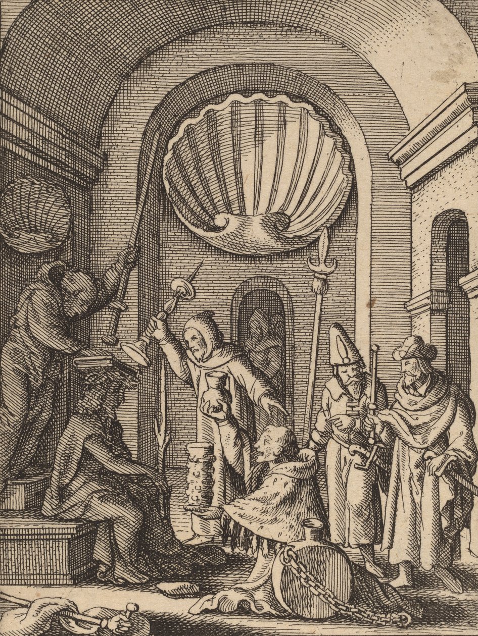 द मॉकिंग। द्वारा Wenceslaus Hollar