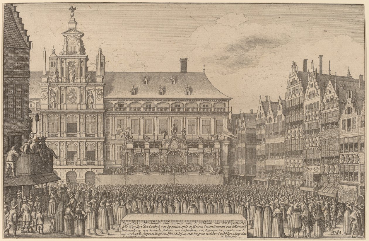 मुंस्टर की शांति द्वारा Wenceslaus Hollar