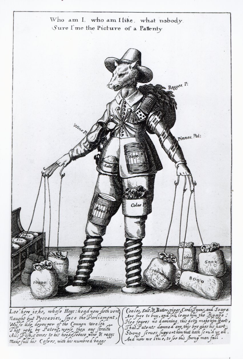 &39;द पिक्चर ऑफ़ पैटरेंट&39;, c.1641-50 द्वारा Wenceslaus Hollar