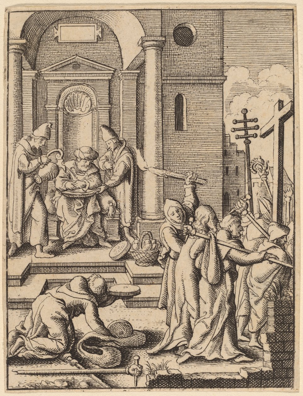 हाथों की धुलाई द्वारा Wenceslaus Hollar