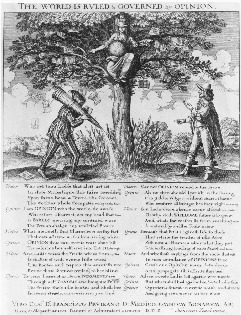 विश्व राय द्वारा शासित और शासित है द्वारा Wenceslaus Hollar