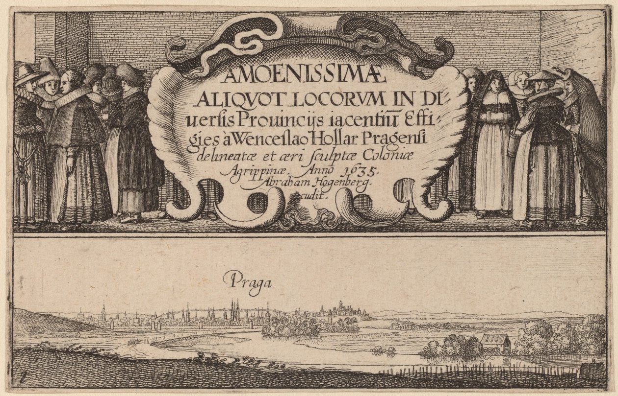 शीर्षक पेज द्वारा Wenceslaus Hollar