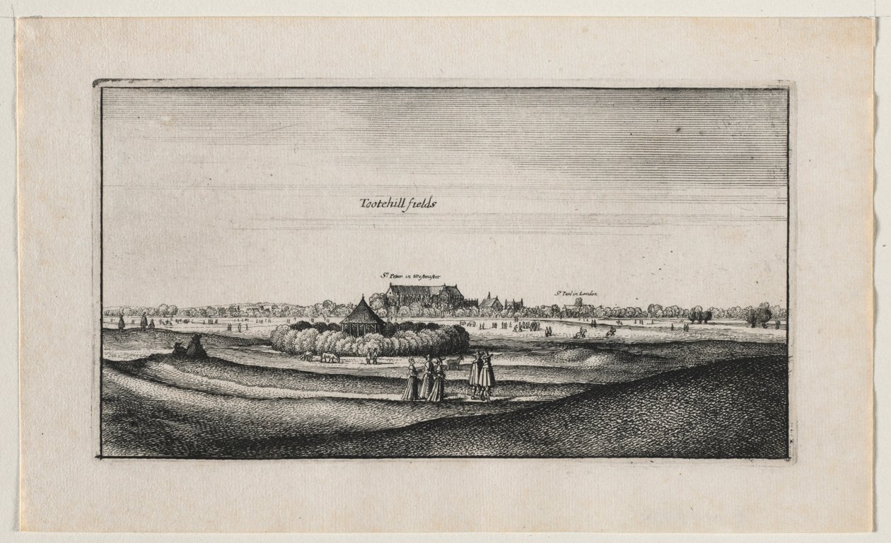 टोथिल फील्ड्स। द्वारा Wenceslaus Hollar