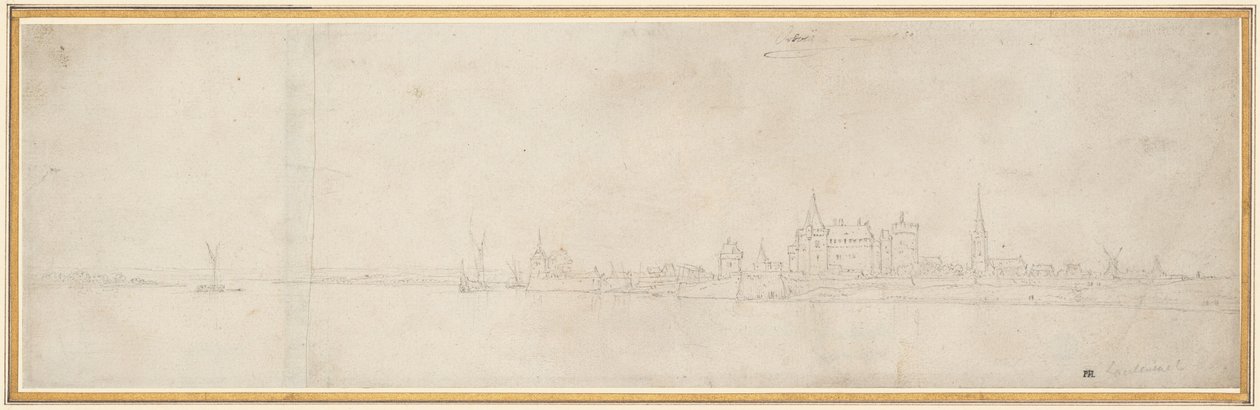 ओरसोय का दृश्य द्वारा Wenceslaus Hollar