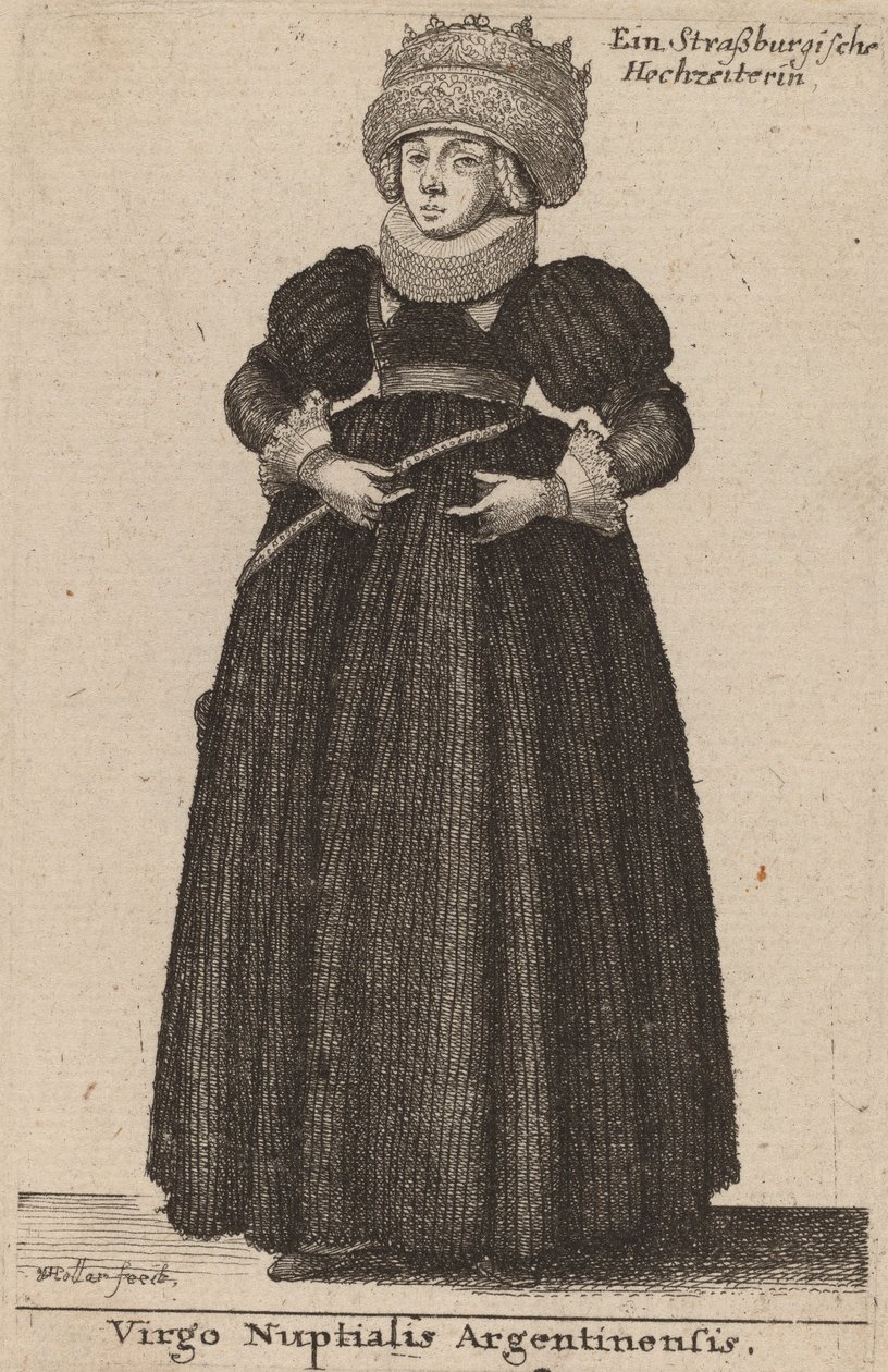 अर्जेंटीना ब्राइडल वर्जिन द्वारा Wenceslaus Hollar