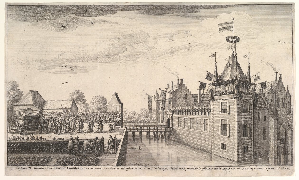 ए। रोएलंट्स, 1650 पर जाएँ। द्वारा Wenceslaus Hollar
