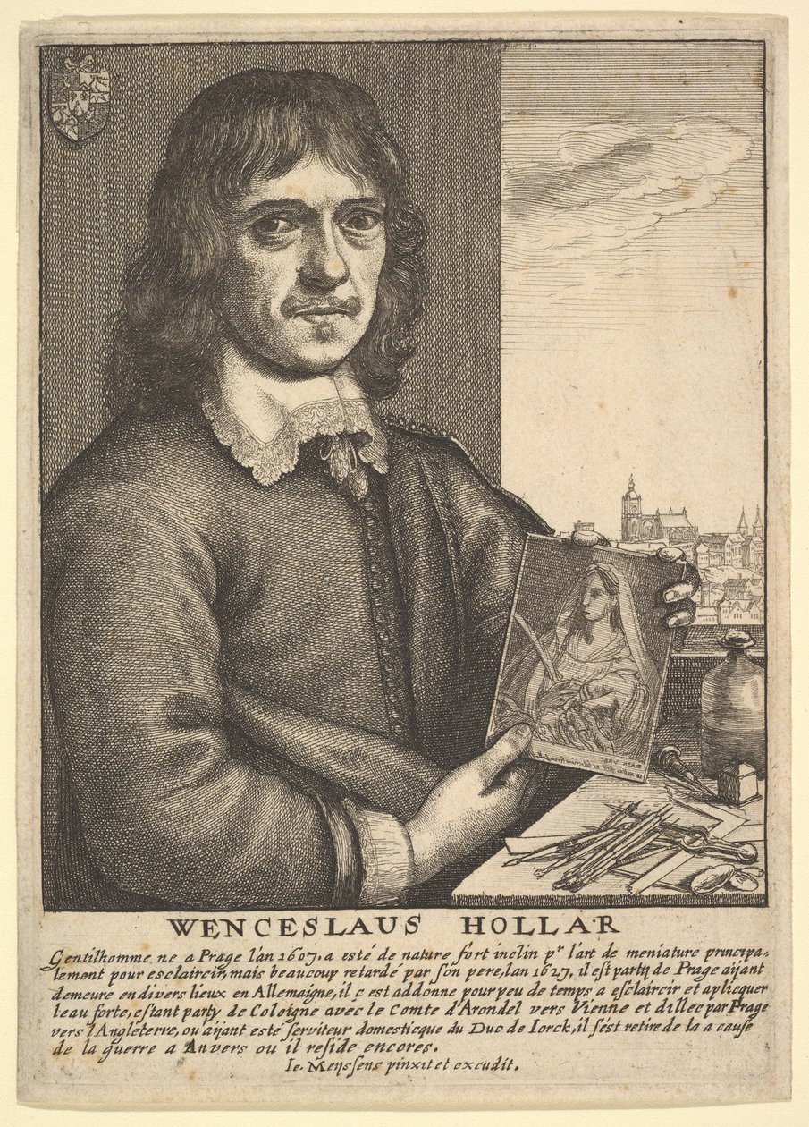 वेंसलॉस हॉलर, 1649। द्वारा Wenceslaus Hollar