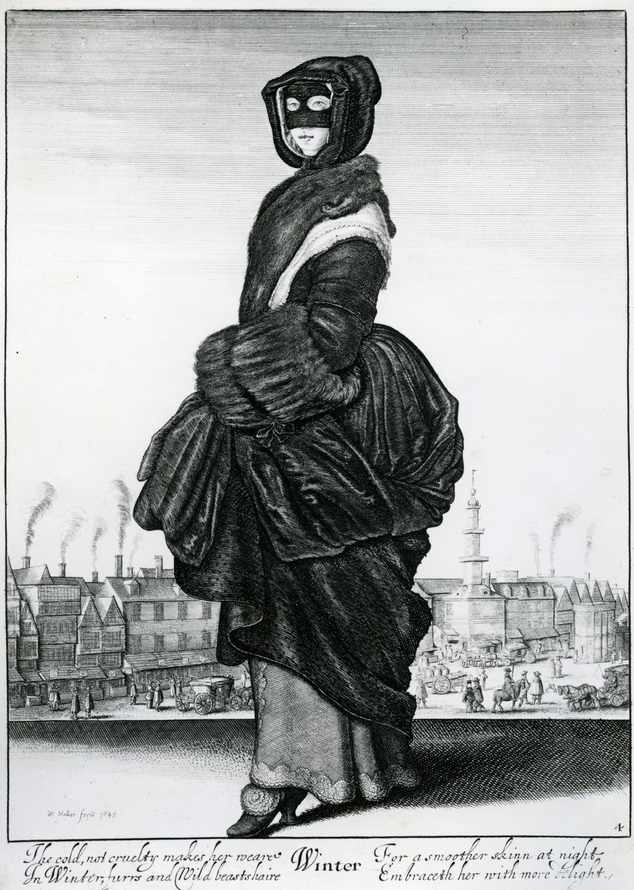 सर्दी द्वारा Wenceslaus Hollar
