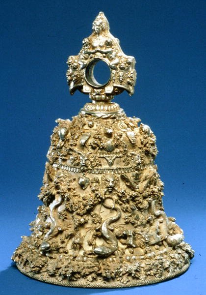 हैंडलबेल, c.1555 (सोना और चांदी) द्वारा Wenceslaus I Jamnitzer