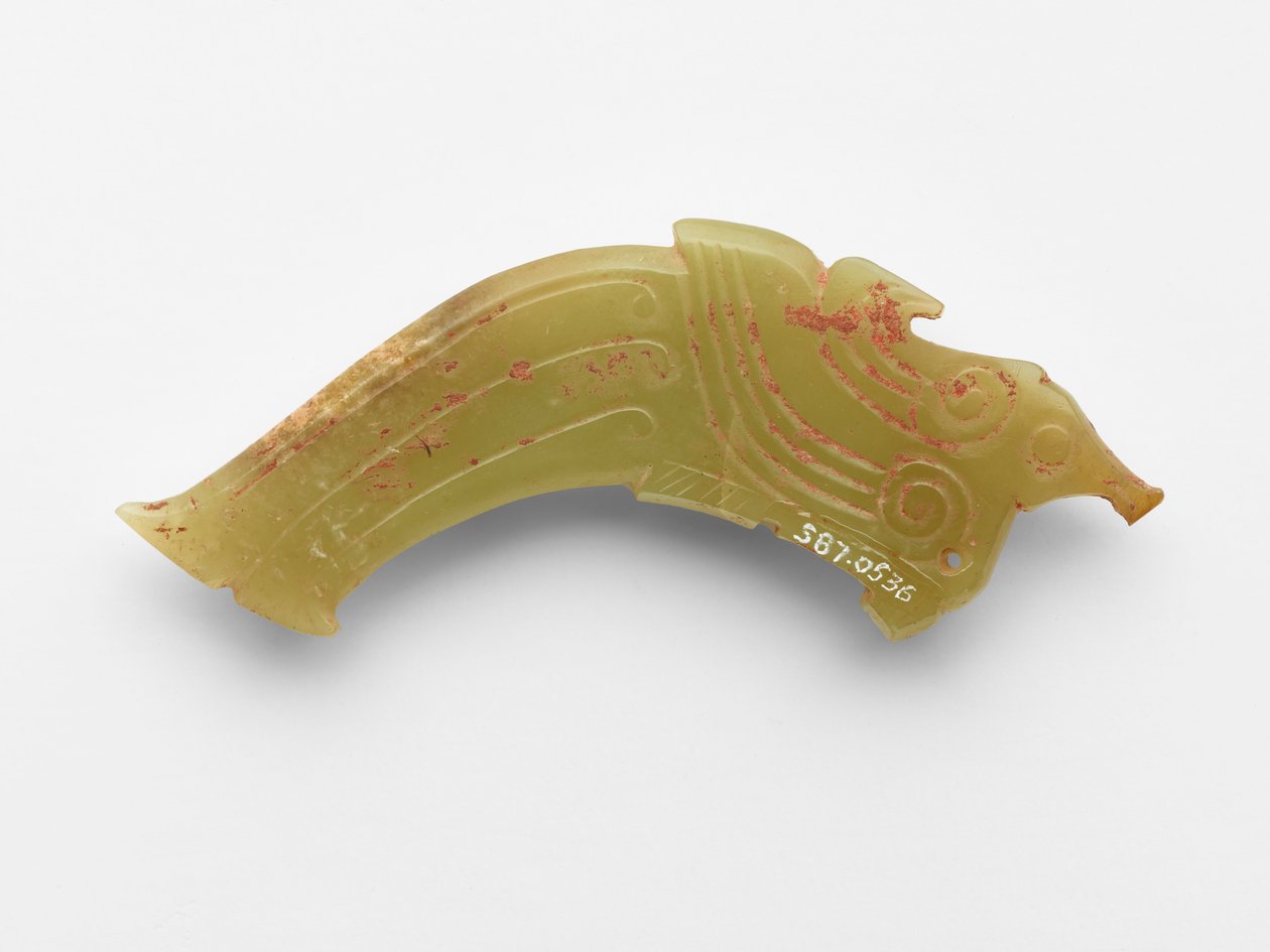 एक पक्षी के रूप में लटकन, c.1050-c.950 ईसा पूर्व द्वारा पश्चिमी झोउ राजवंश चीनी स्कूल