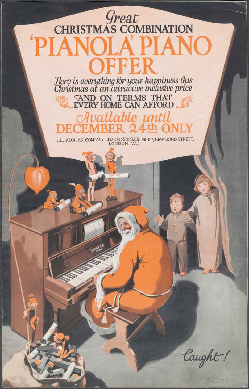 वातज कंपनी Pianolas, 1920 के दशक द्वारा विल्फ्रेड फ्रायर