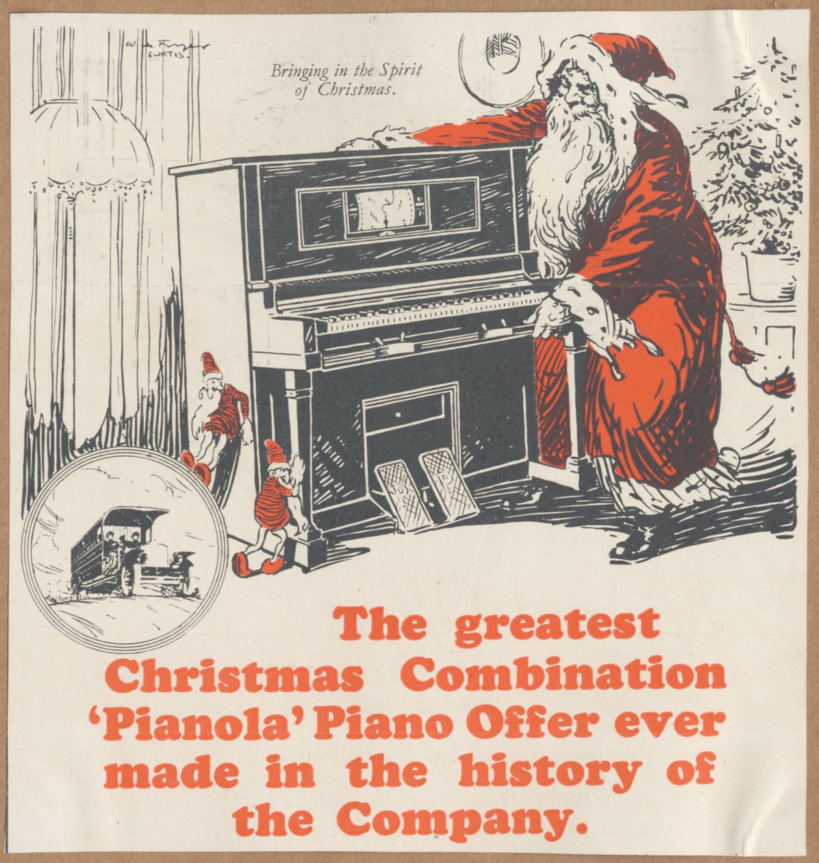 वातज कंपनी Pianolas, 1920 के दशक द्वारा विल्फ्रेड फ्रायर