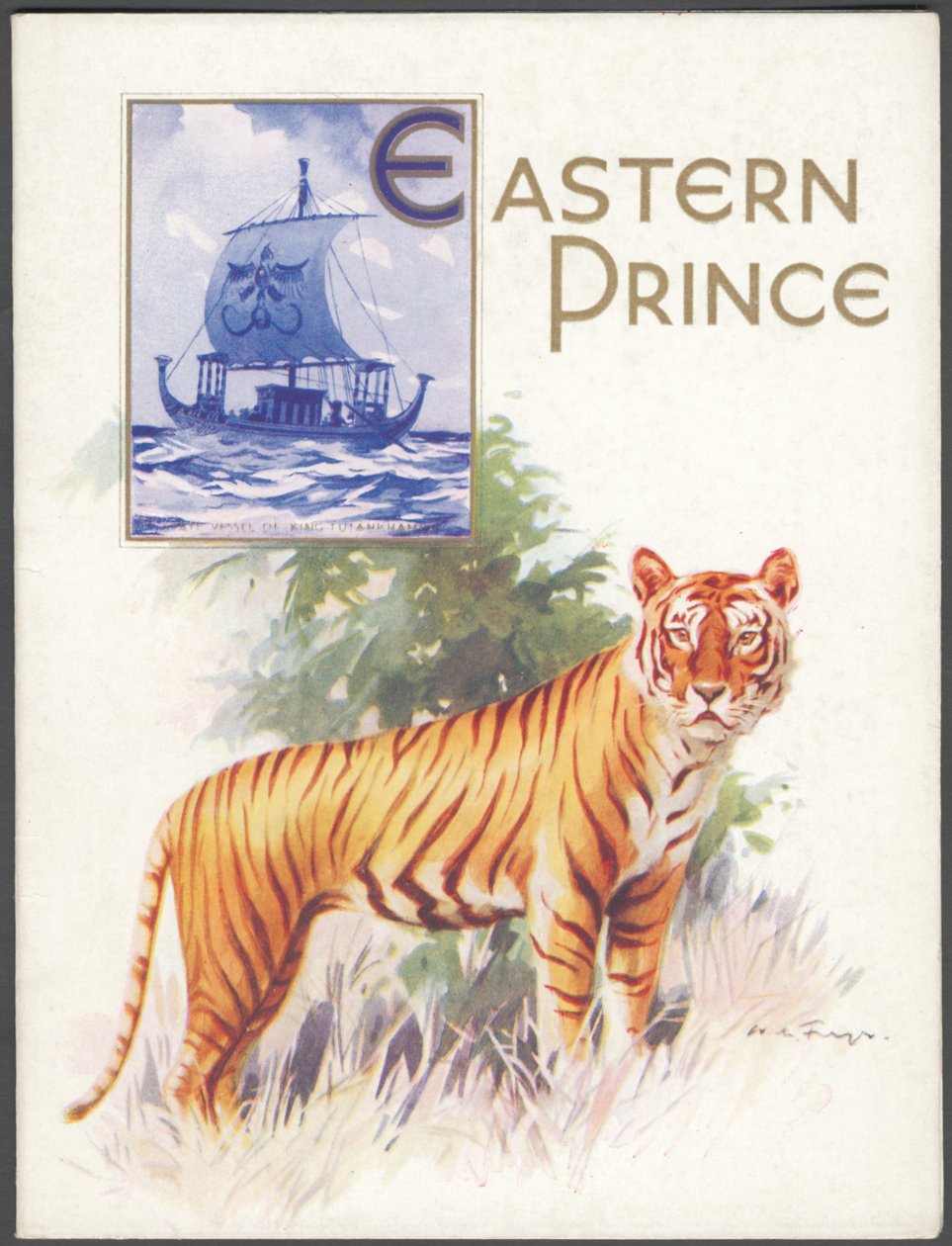 पूर्वी राजकुमार यात्रा, c.1930s द्वारा विल्फ्रेड फ्रायर