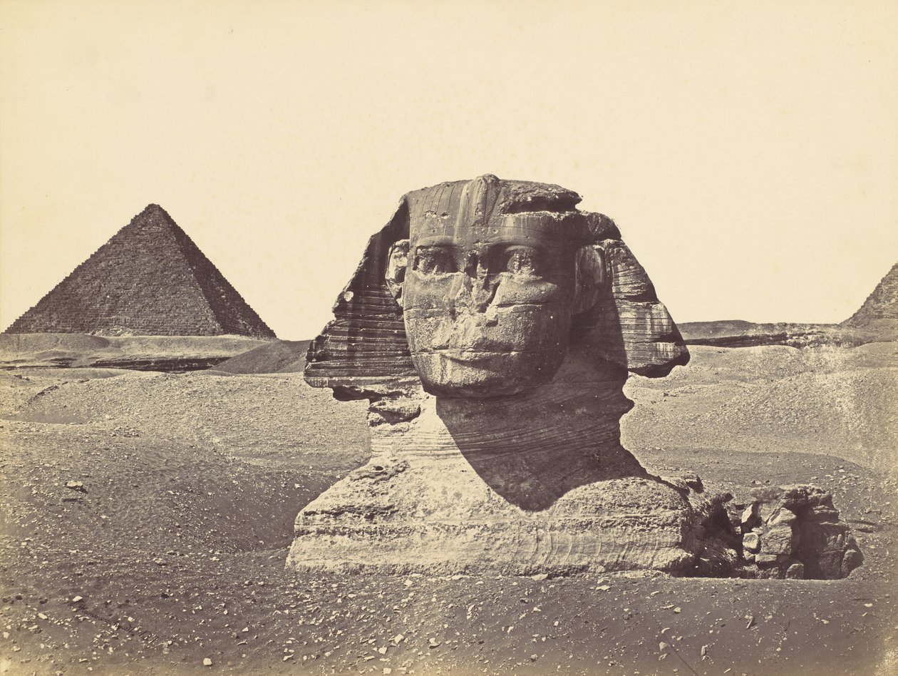 स्फिंक्स के प्रमुख, सीए। 1860. द्वारा विल्हेम हैमरस्मिट