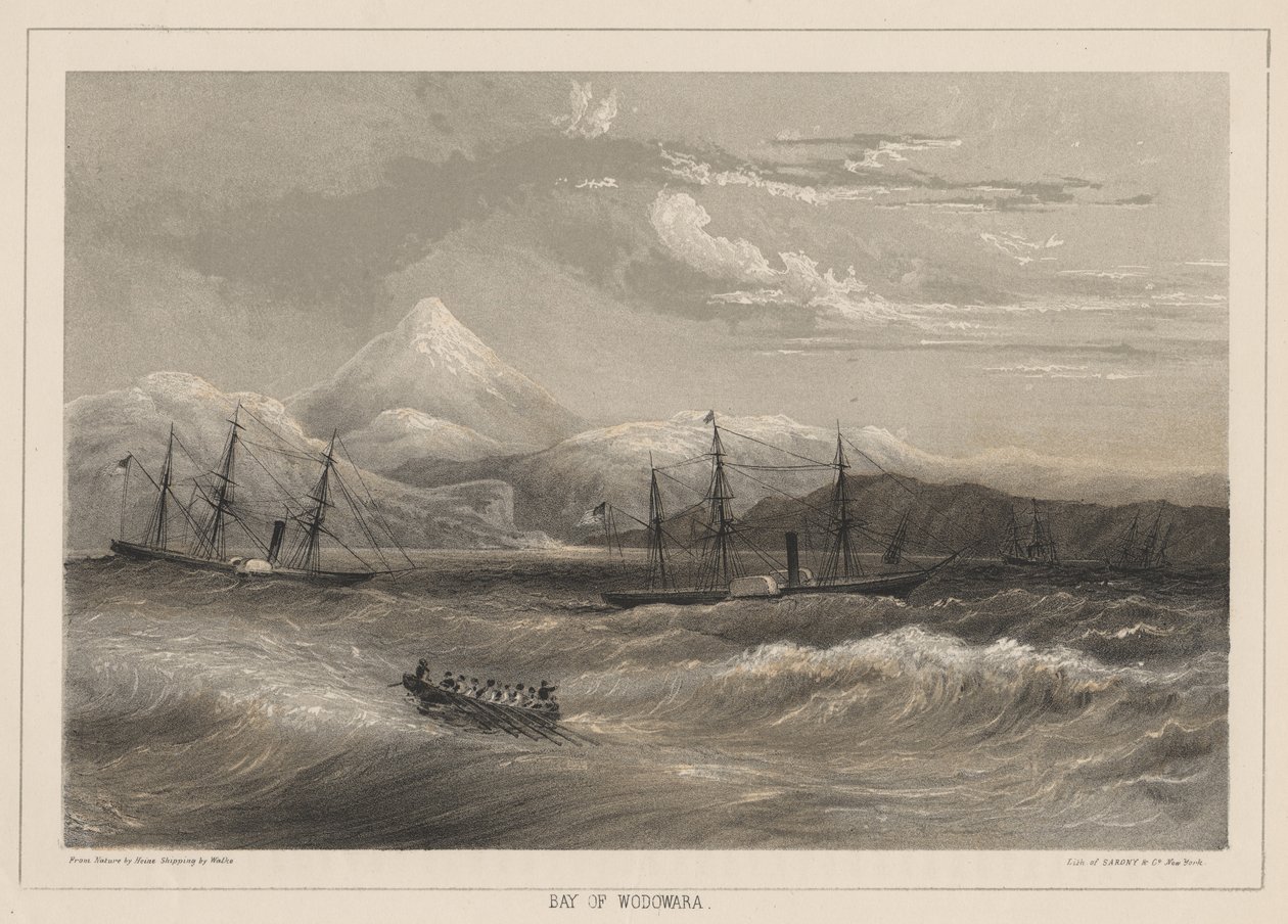 वोडोवा की खाड़ी, 1855 द्वारा विल्हेम जोसेफ हेन