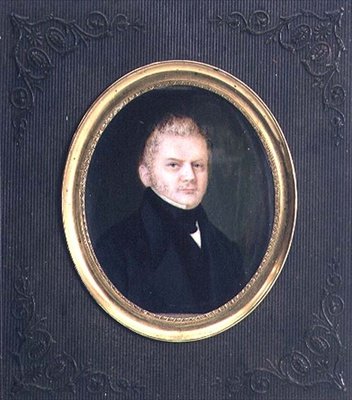 अलेक्जेंडर मुरावियोव का पोर्ट्रेट, c.1840 (वॉटरकलर और गौचे) द्वारा विल्हेल्मिना फेओडोरोवना गेबहार्ड