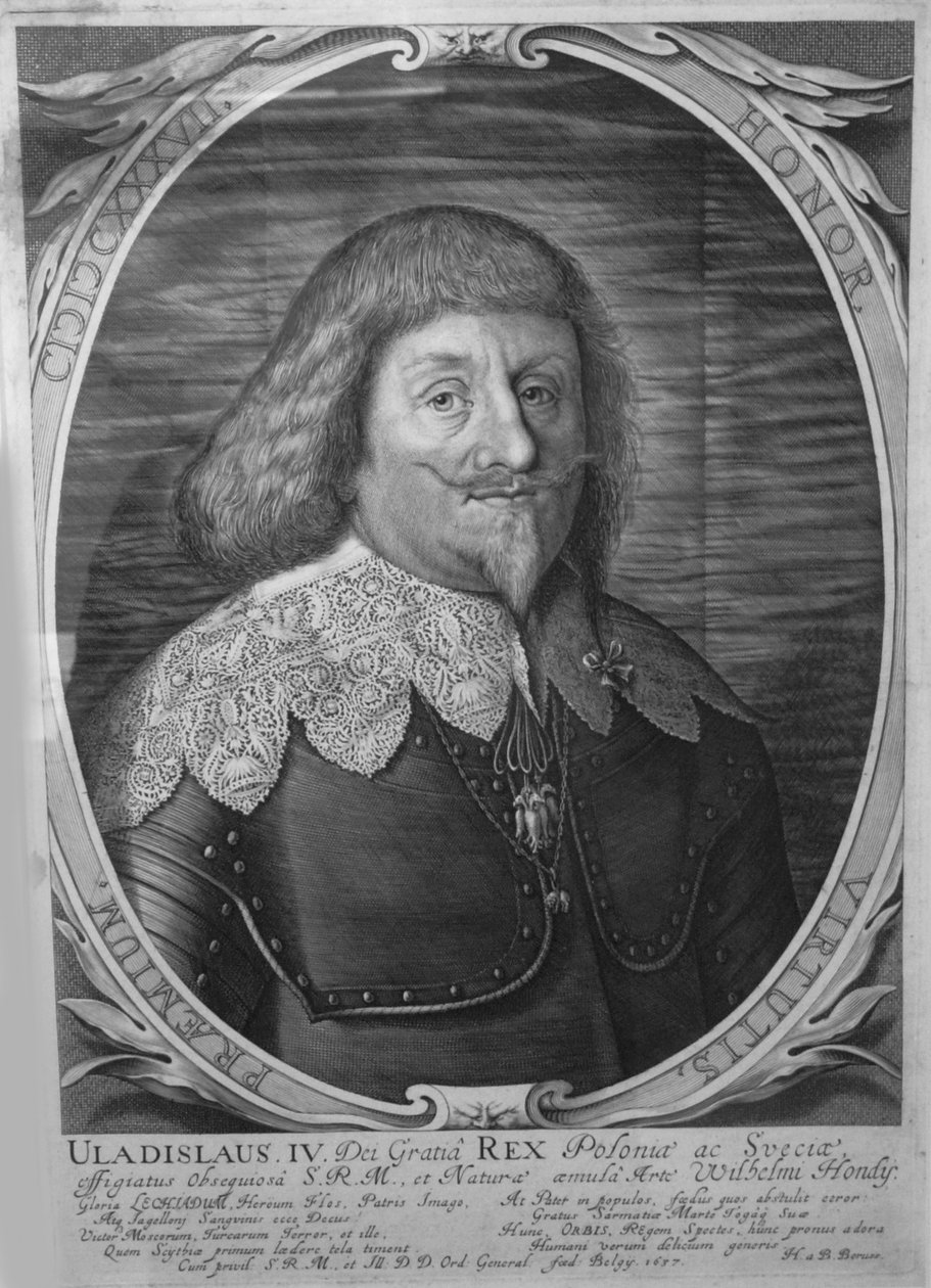 1595-1648 पोलैंड के राजा व्लादिस्लाव IV वासा, रूस के ज़ार, 1637 द्वारा विलेम होंडियस