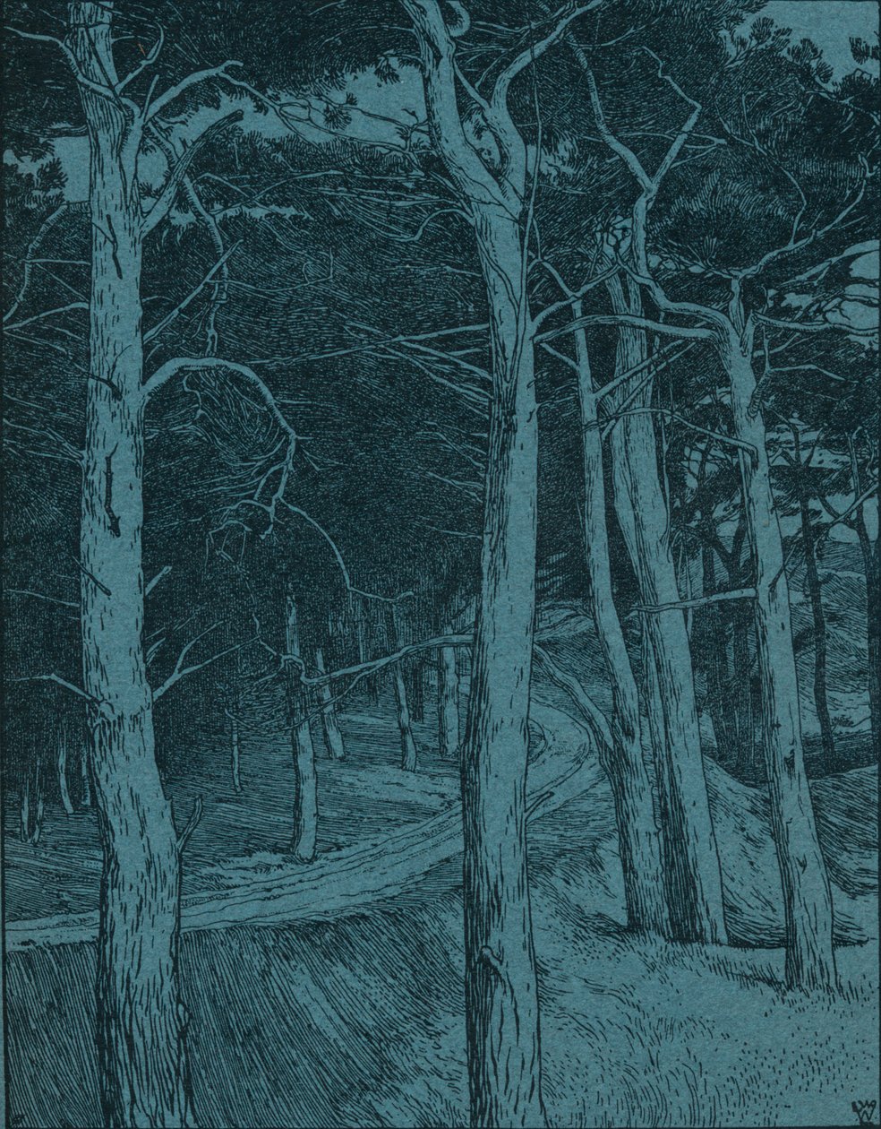 वुडलैंड, c1912 द्वारा विलेम वेनकेबच