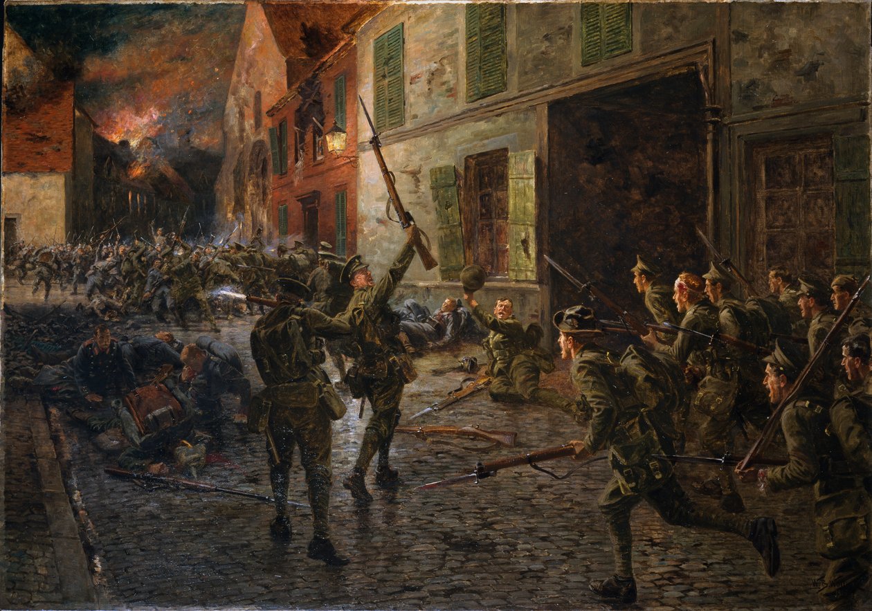 लैंडरेसीज, 25 अगस्त 1914, 1915 द्वारा विलियम बार्न्स ऊन