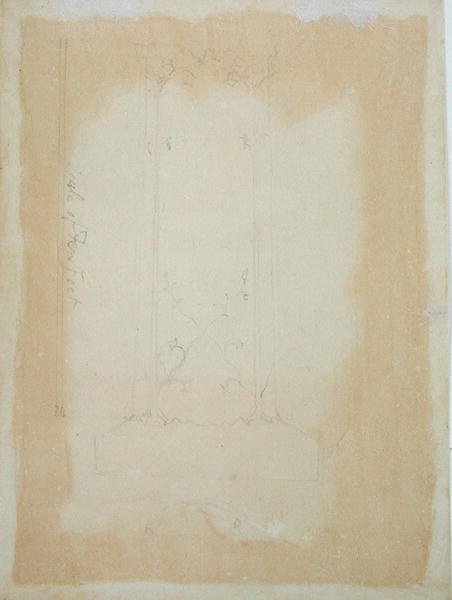 उन्नयन और एक स्मारक की योजना, 1819-20 द्वारा विलियम ब्लेक