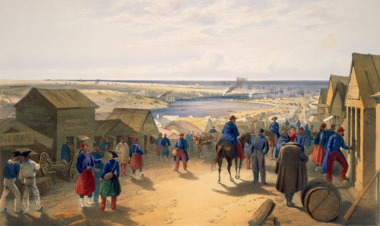 कामिस्च, &39;ईस्ट में युद्ध की सीट&39; से पब। पॉल und डॉमिनिक कोलनागी und Co., 1856 द्वारा द्वारा विलियम क्रीमिया सिम्पसन