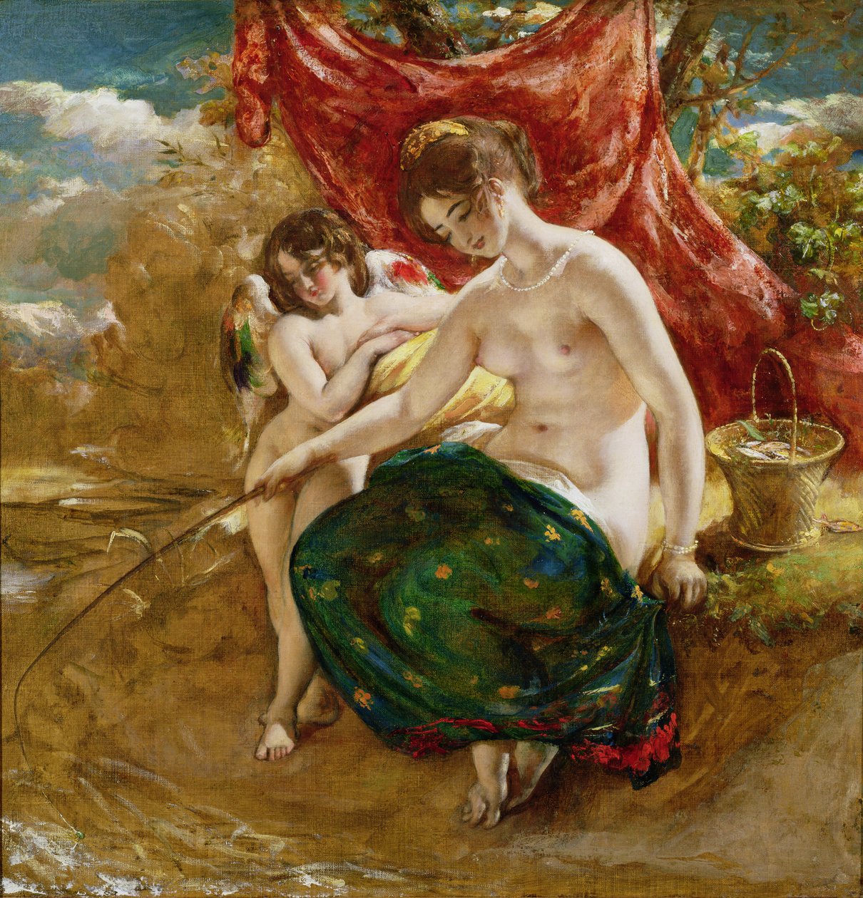 लव एंगलिंग, 1831 द्वारा विलियम ईटीटी