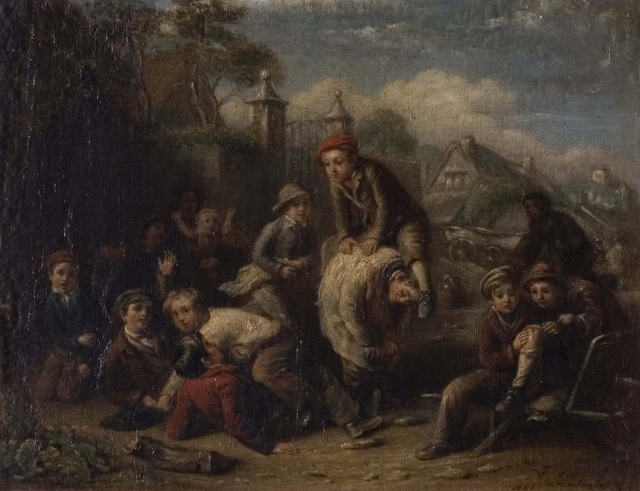 लीपफ्रॉग, 1856 द्वारा विलियम गिल
