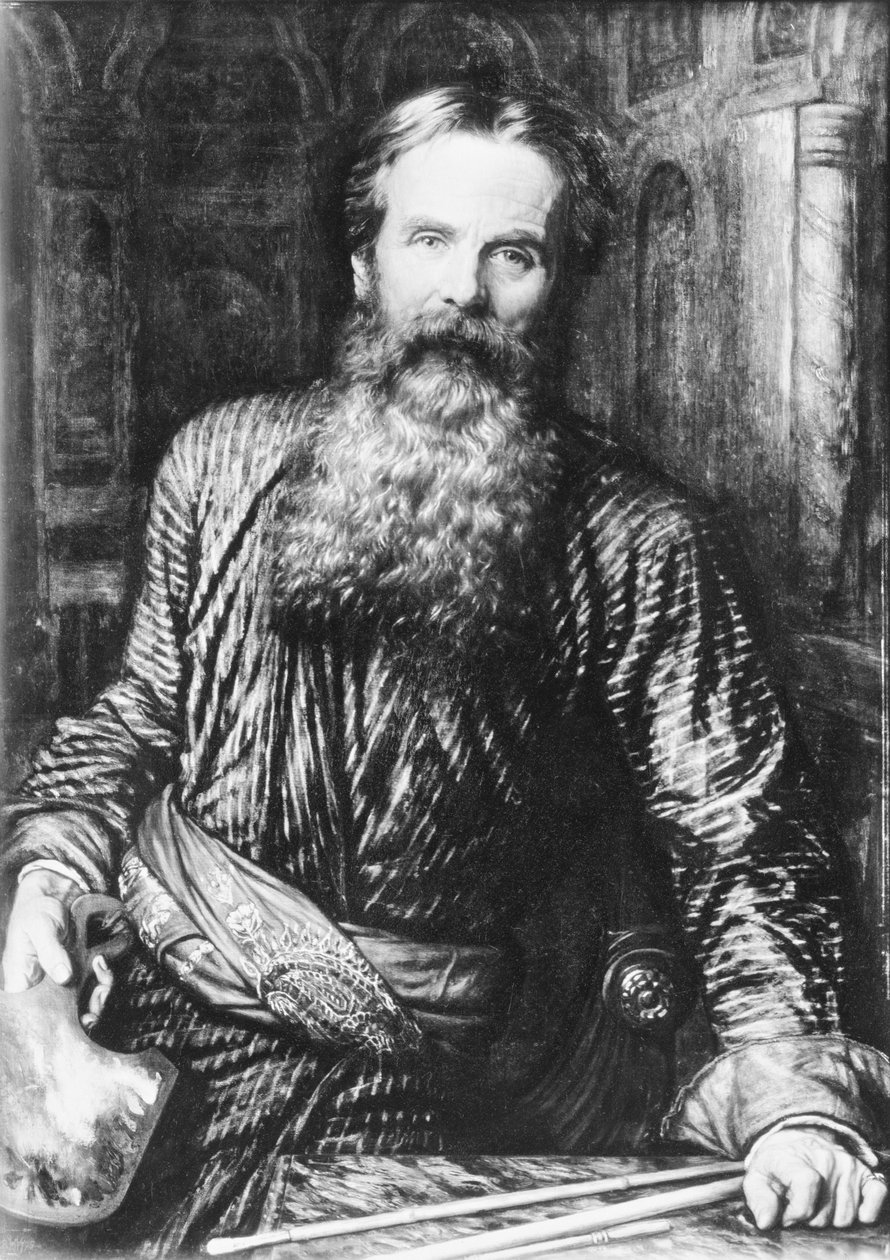 सेल्फ पोर्ट्रेट, 1875 द्वारा विलियम होल्मन हंट