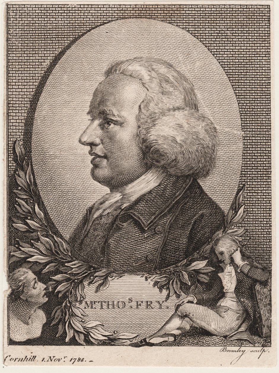 थॉमस फ्राई, 1788 द्वारा विलियम I ब्रोमली