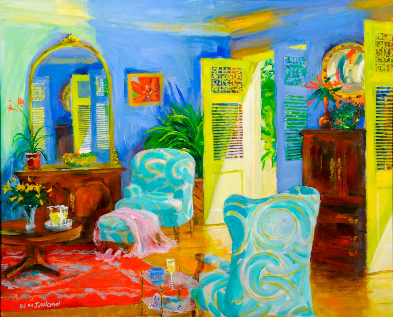 ब्लू रूम, 20078 द्वारा विलियम आयरलैंड