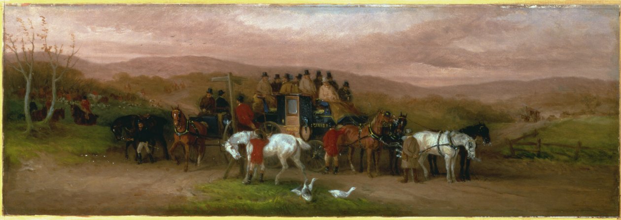 चौराहे पर, 1884 द्वारा विलियम जोसेफ शायर