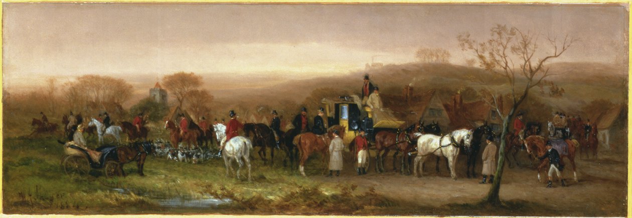 द मीट, 1884 द्वारा विलियम जोसेफ शायर