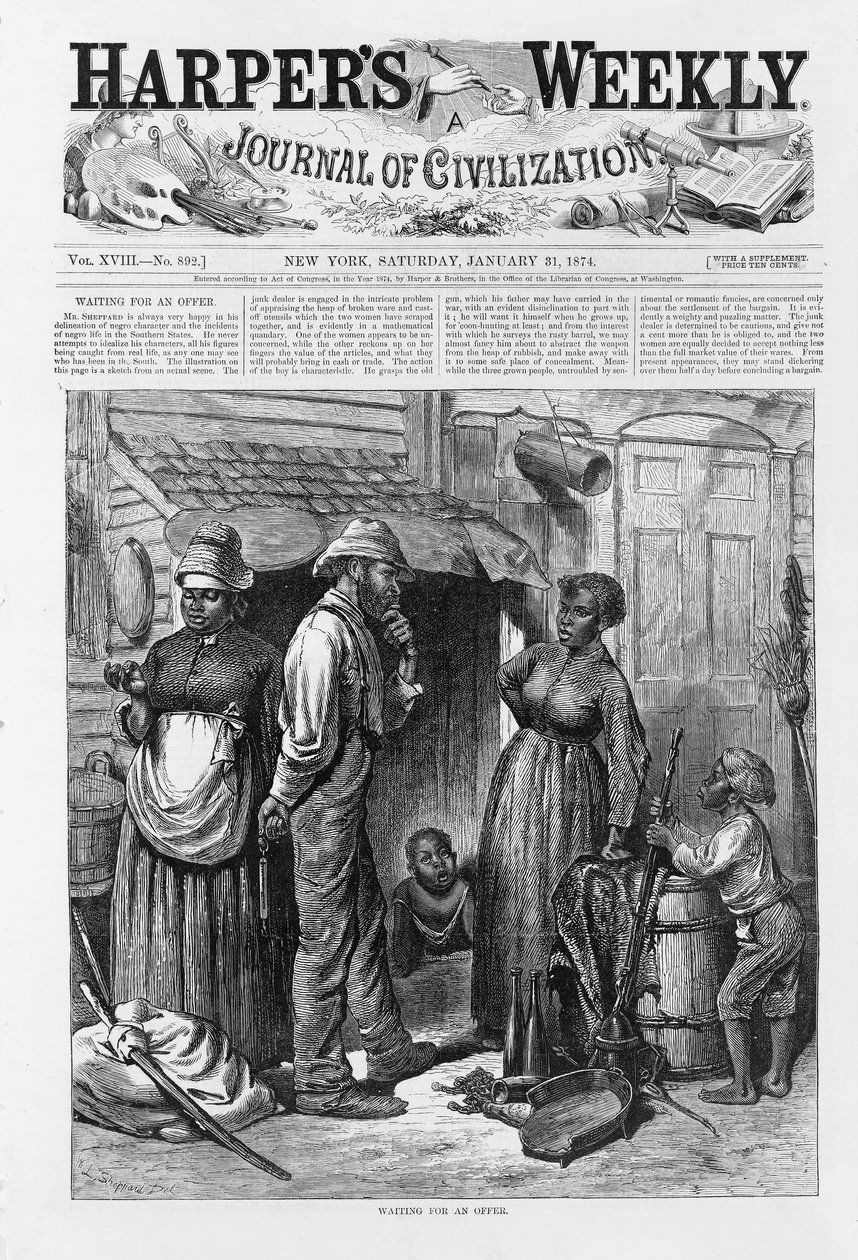 एक प्रस्ताव की प्रतीक्षा में, पब। 1874 द्वारा विलियम लुडलो शेपर्ड