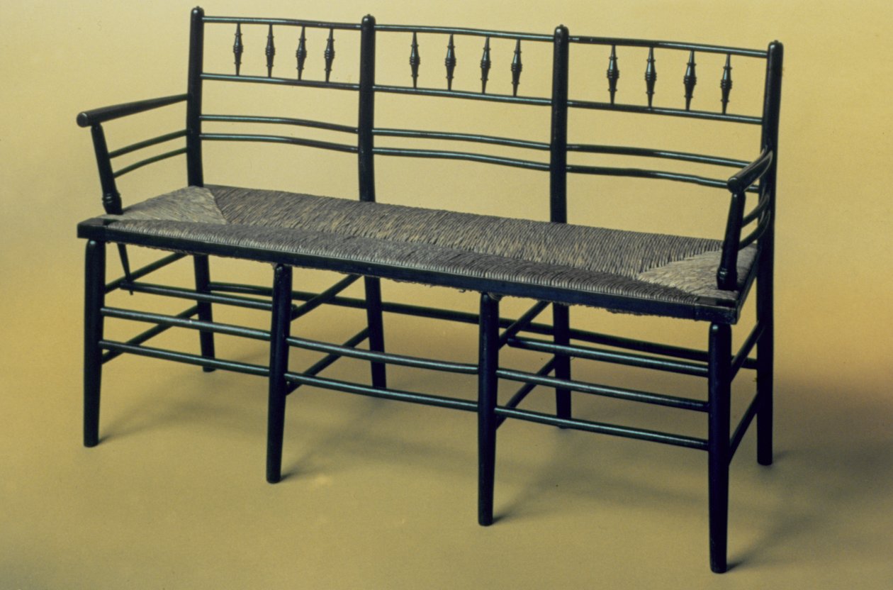 ससेक्स भीड़-कुर्सी बैठे (लकड़ी और भीड़) द्वारा विलियम मॉरिस