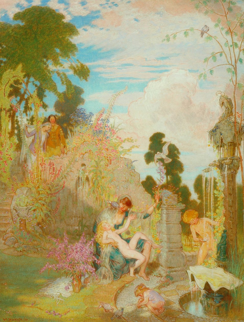 ए गार्डन आइडियल, 1929 द्वारा विलियम शेकलटन