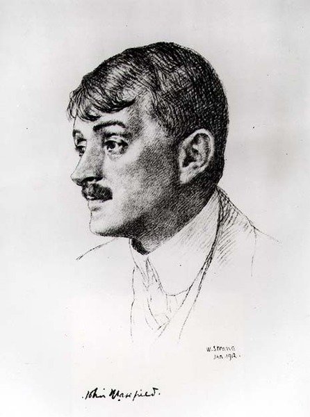 जॉन मेसफील्ड (1878-1967), 1912 द्वारा विलियम स्ट्रैंड