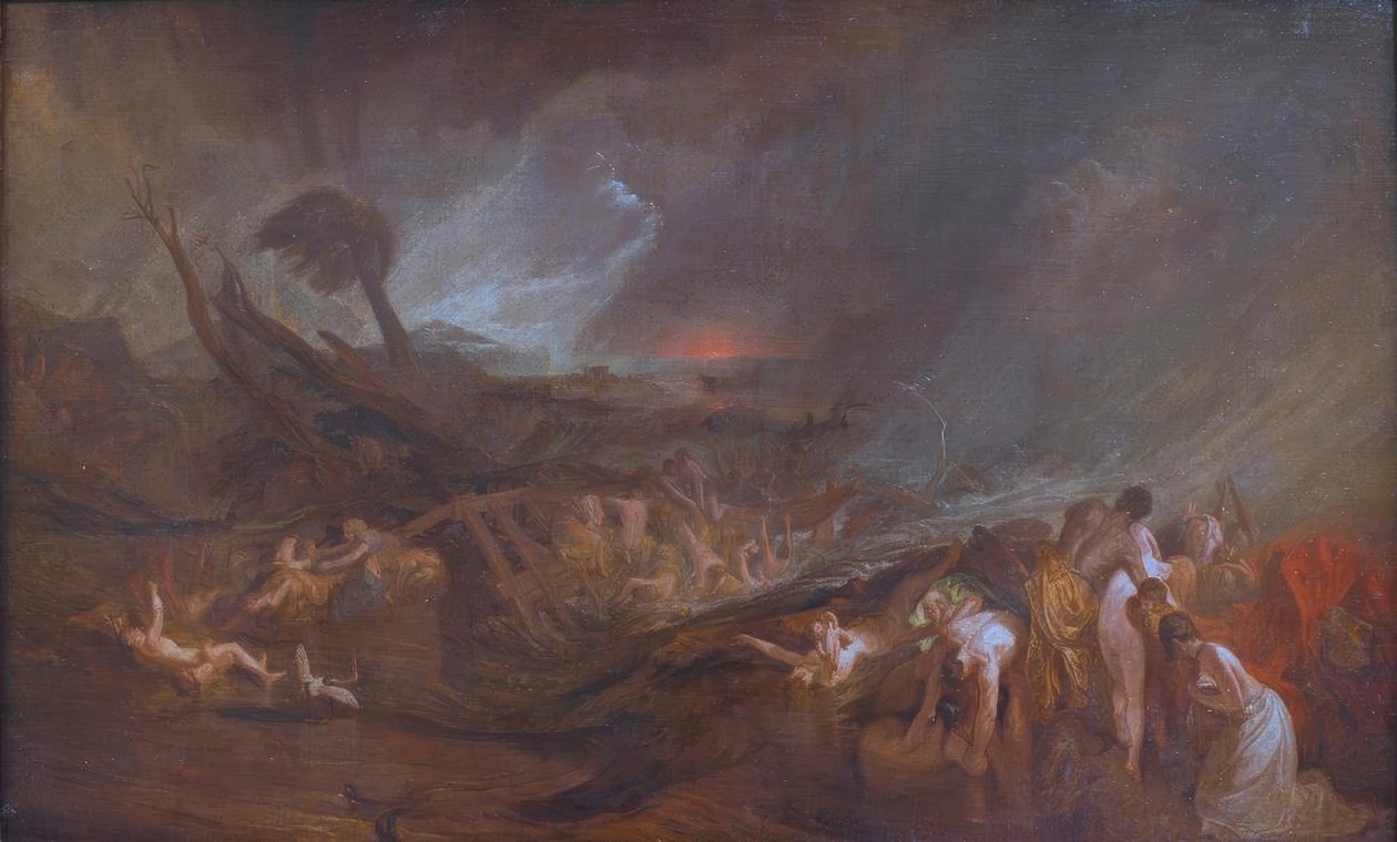 The Deluge द्वारा जोसेफ मैलॉर्ड विलियम टर्नर