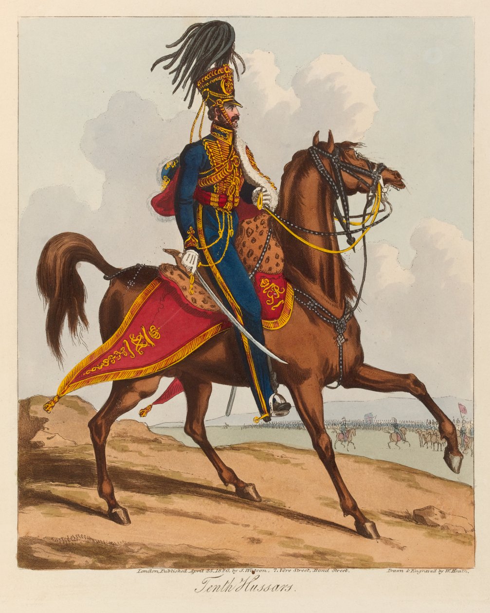 दसवां हुस्सर द्वारा विलियम (बाद में) हीथ