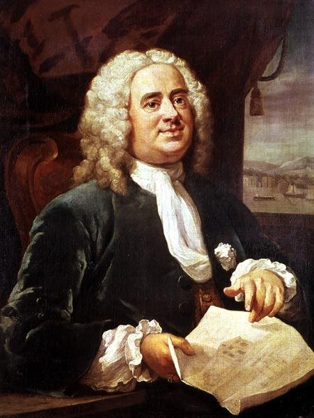 डेनियल लॉक का पोर्ट्रेट (c.1682-1754) (कैनवास पर तेल) द्वारा विलियम (बाद में) हॉगर्थ