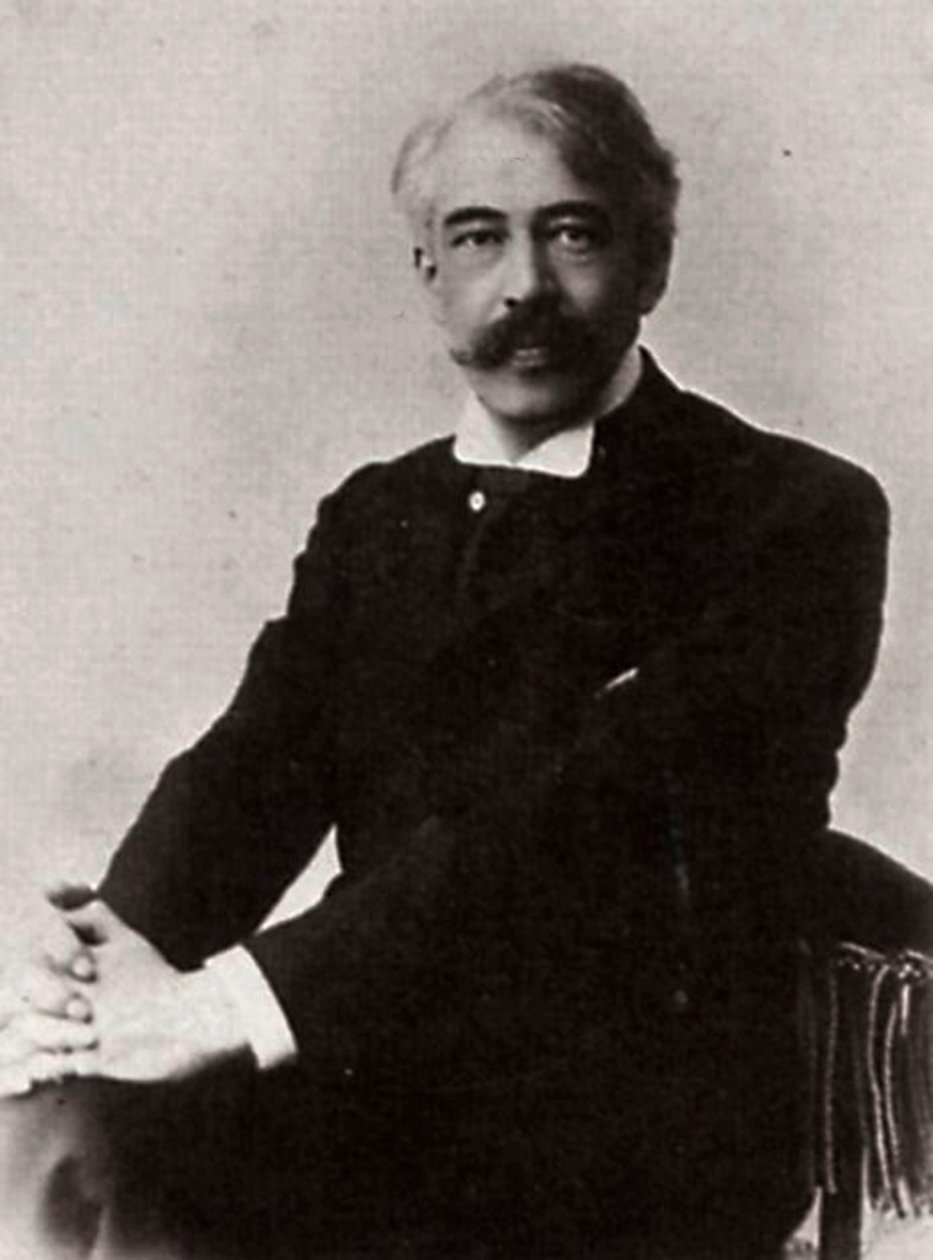 कोन्स्टेंटिन स्टेनिस्लावस्की, रूसी अभिनेता चींटी थिएटर निर्देशक, c1890-c1900। द्वारा विलियम एंड्रीविच कैरिक