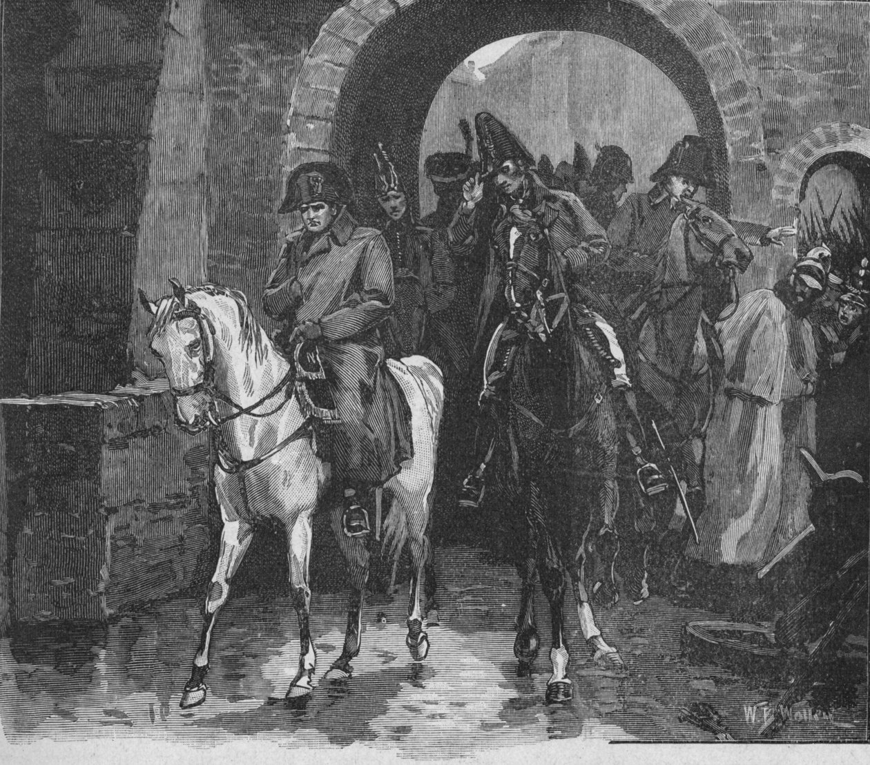 नेपोलियन रोड दूर सेंट पीटर्स गेट, 1902 के माध्यम से एक छोटे सुइट के साथ द्वारा विलियम बार्न्स ऊन