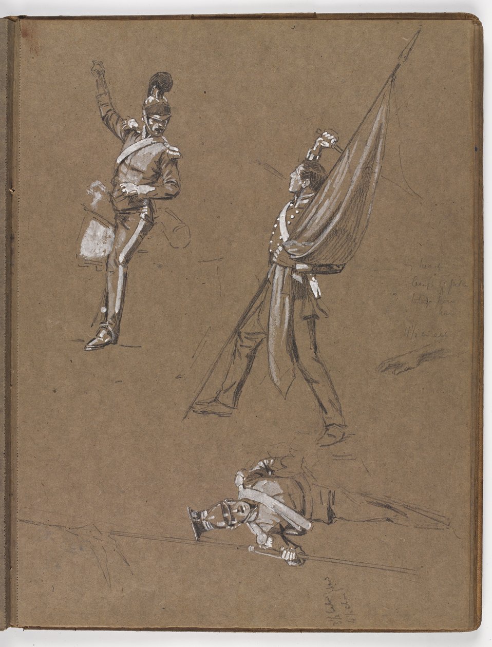 तेल चित्रकला के लिए अध्ययन झंडा: अल्बुहेरा, 16 मई, 1811 द्वारा विलियम बार्न्स ऊन