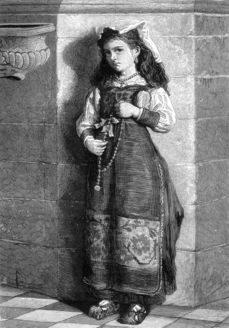 ए गुड कैथोलिक, 1875। द्वारा विलियम बैक्सटर फ़ेफ़