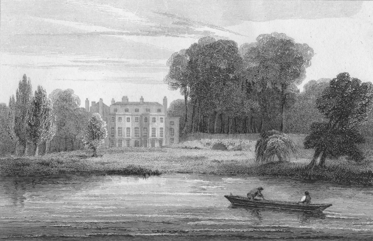 लेडी होवेस विला, 1809 द्वारा विलियम बर्नार्ड कुक
