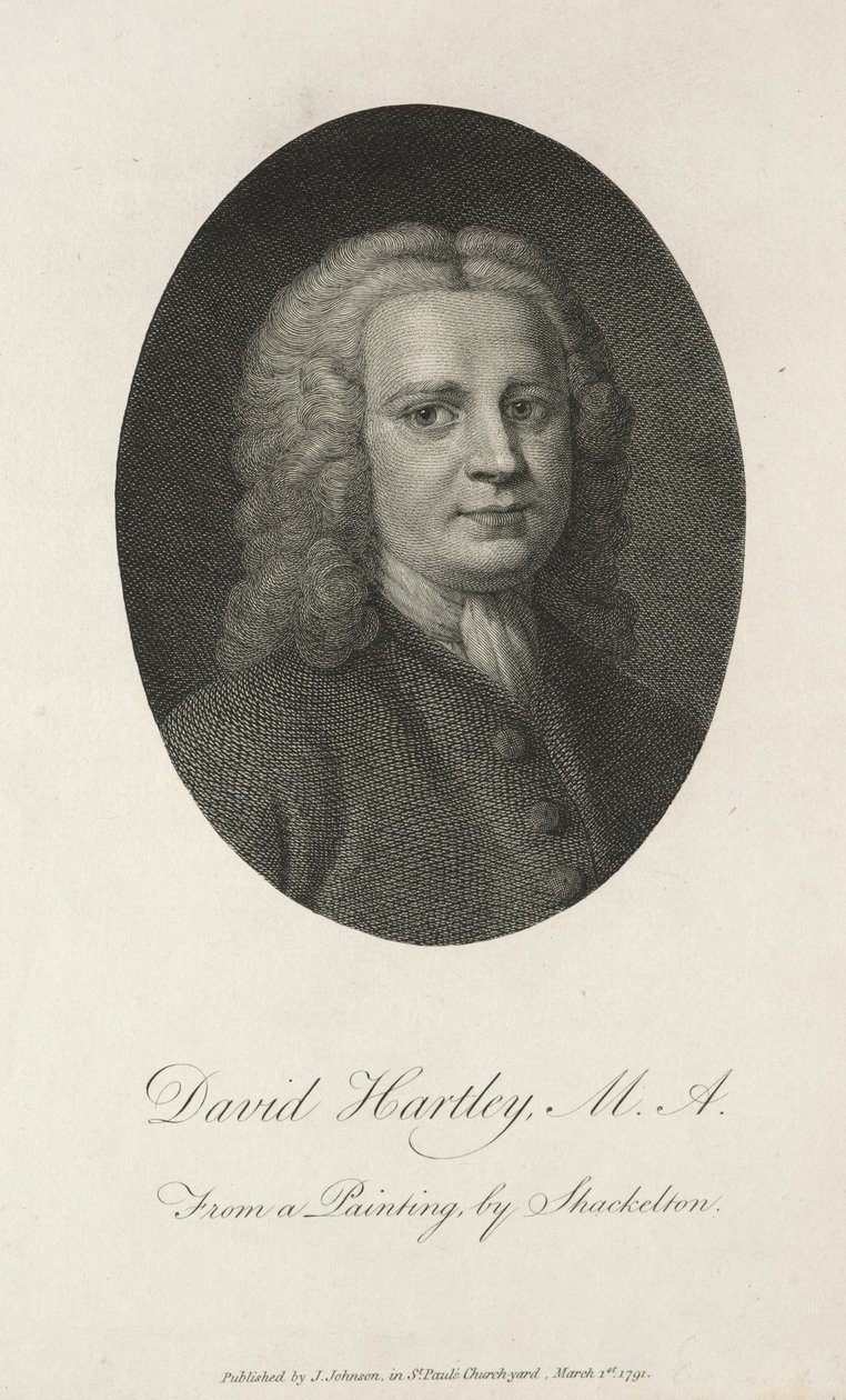 डेविड हार्टले, 1791। द्वारा विलियम ब्लेक