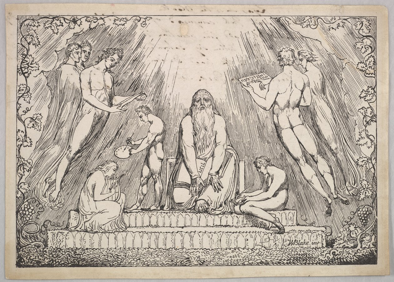 हनोक, 1806-7। द्वारा विलियम ब्लेक